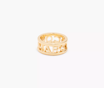 Anillo THE MONOGRAM RING dorado